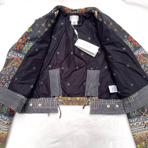 NWT Camilla Studded Leather Biker Jacket Behind Closed Doors S - Picture 11 of 14